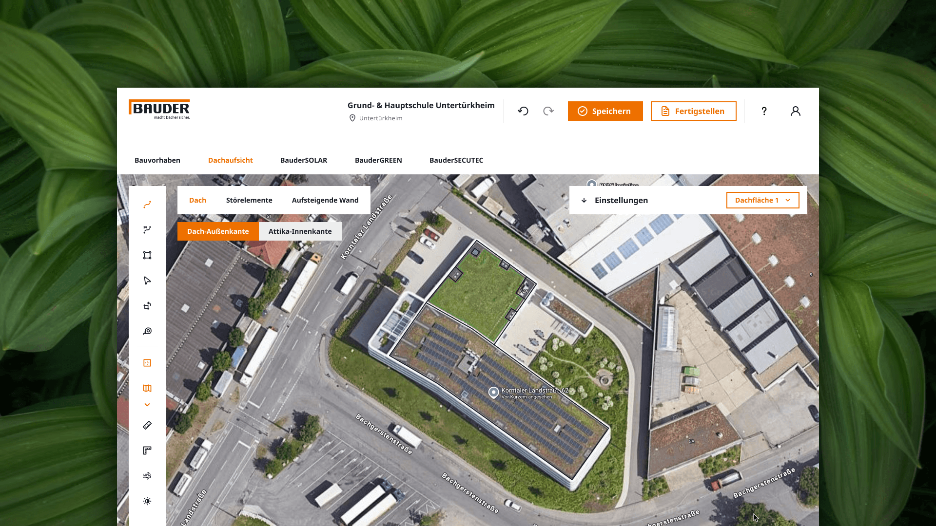 Dachplaner Dachaufsicht Titelbild